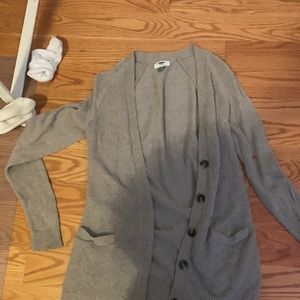 Tan cardigan